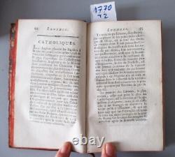 LIVRES ANCIENS de COLLECTION 1770 LONDRES-COMPLET en 3 TOMES