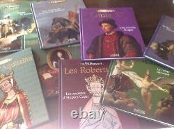 LOT 69 TOMES DES ROIS DE FRANCE EDITIONS ATLAS collection quasi complète