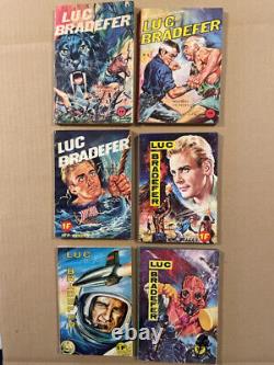 LUC BRADEFER Edi Europ Collection complète des 6 numéros (1965/66) TBE