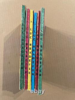 LUC BRADEFER Edi Europ Collection complète des 6 numéros (1965/66) TBE