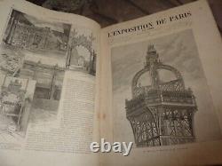 L'EXPOSITION UNIVERSELLE de 1889 complet 2 tomes en 1 vol in-folio