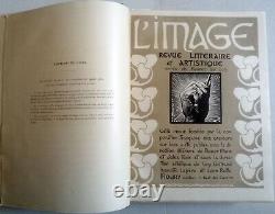 L'IMAGE 1896-1897 Revue Artistique H. Floury Collection complète 12 numeros