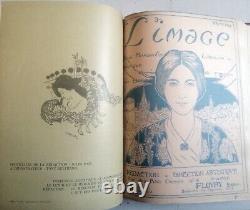 L'IMAGE 1896-1897 Revue Artistique H. Floury Collection complète 12 numeros