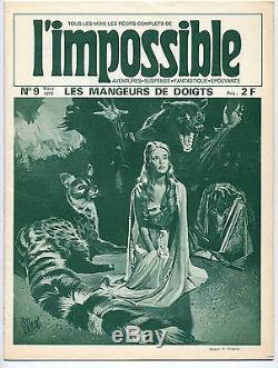 L'Impossible collection complête 12 numéros Ed. De l'Impossible 1971-72 TTBE