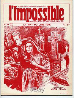 L'Impossible collection complête 12 numéros Ed. De l'Impossible 1971-72 TTBE