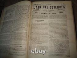 L'ami des sciences Victor Meunier 1858 année complète