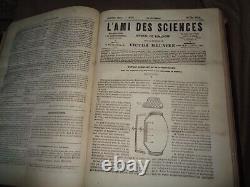 L'ami des sciences Victor Meunier 1858 année complète