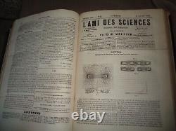 L'ami des sciences Victor Meunier 1858 année complète