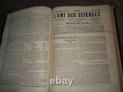 L'ami des sciences Victor Meunier 1858 année complète