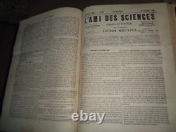 L'ami des sciences Victor Meunier 1858 année complète