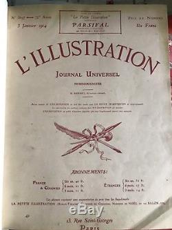 L'illustration De 1914 A 1919 11 Volumes Collection Complete, Guerre Ww1