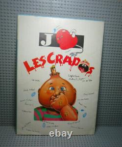 La Bande des Crados / Les Crados Album de Vignettes 1989 75% complet