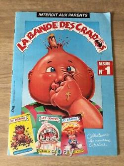 La bande des crados Album numéro 1 Complet Rare + Magazine VSD offert