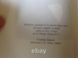 La comédie humaine Honoré de Balzac oeuvre complète collection intégrale 24 vol