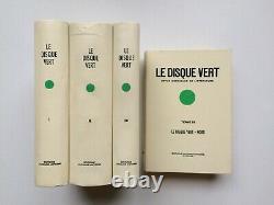 Le Disque Vert Réimpression de la Collection Complète en 4 volumes
