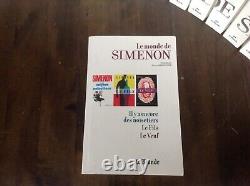 Le Monde de Simenon Georges 2012 collection quasi complète intégrale 29 /30vol