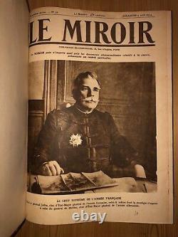 Le miroir 1914 1918 collection complète de la guerre