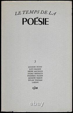 Le temps de la poésie. Collection complète (numéros 1 à 6). GLM, 1948-1952