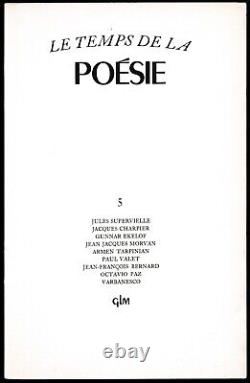 Le temps de la poésie. Collection complète (numéros 1 à 6). GLM, 1948-1952