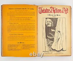 Les Actes des poètes RARE collection complète sur JAPON + originaux 1909
