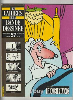Les Cahiers De La Bande Dessinee / Collection Complete / 1984 1988 / Tbe