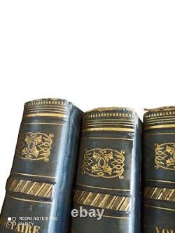 Les Ouvres Complètes de Voltaire 1838 12 Volumes en Reliure Cuir