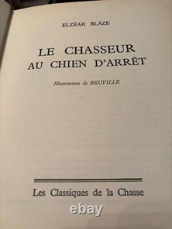 Les classiques de la chasse collection complète 8 volumes reliés plein cuir n°4