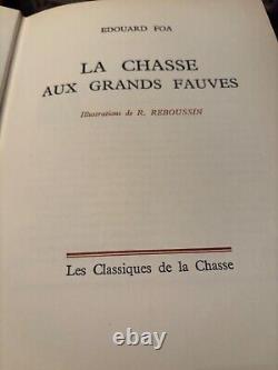 Les classiques de la chasse collection complète 8 volumes reliés plein cuir n°4