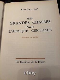 Les classiques de la chasse collection complète 8 volumes reliés plein cuir n°4