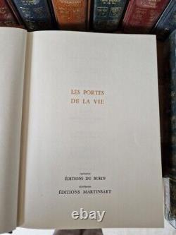 Les portes de la vie collection complète 16 volumes Burin Martinsart 1966-1968