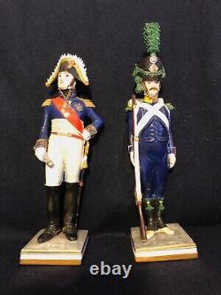 Limoges Soldats Porcelaine collection complète Raynaud et Cie. Napoleon. Empire