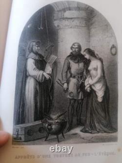 Livres anciens Les Prisons De L'Europe 1845 Rare Collection Complète en 8 Tomes