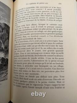Livres anciens de collection reliés cuir, ouvres complètes