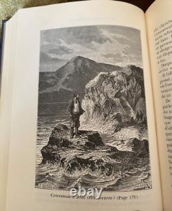 Livres anciens de collection reliés cuir, ouvres complètes