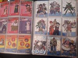 Lot COMPLET 240 CARDS de l'album panini Dragon Ball Universal collection