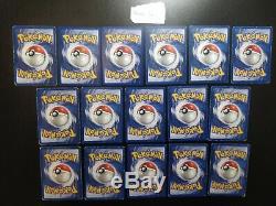 Lot Cartes Pokémon Set de Base COMPLET 102/102 Wizards FR