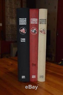 Lot Charlie Hebdo Les Reliures La Collection Complete Des 12 Annees 1969 A 1980