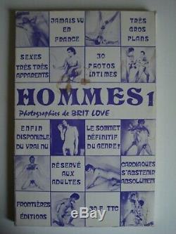 Lot Collection Complete 30 Cartes Postales Hommes Nus Gay De Brit Love 1973