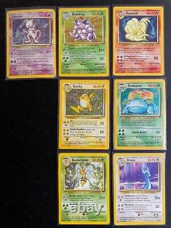 Lot Collection Set de Base Carte Pokémon quasi complet (98/102) Wizard 1999