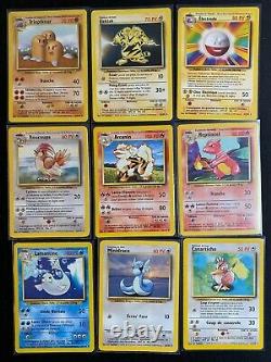 Lot Collection Set de Base Carte Pokémon quasi complet (98/102) Wizard 1999