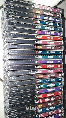 Lot De 91 CD Collection Complete Jazz & Blues Editions Atlas