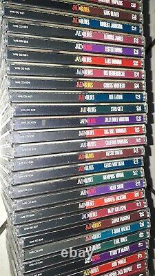 Lot De 91 CD Collection Complete Jazz & Blues Editions Atlas