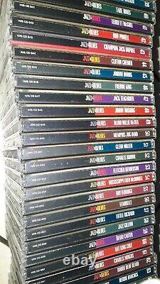 Lot De 91 CD Collection Complete Jazz & Blues Editions Atlas