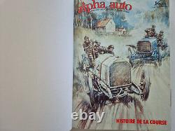 Lot collection complète en 12 volumes encyclopedie de l'automobile ALPHA AUTO
