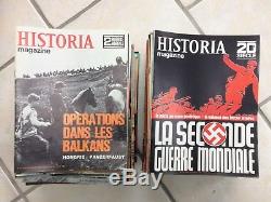 Lot de 150 magazines HISTORIA magazine collection complete du n°1 de 1967 à 1970