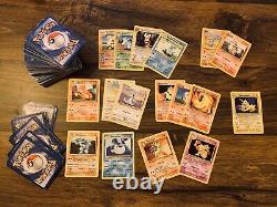 Lot de 200 Cartes Pokémon 1ère Édition 1995 (liste complète en déscription)
