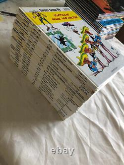 Lot de 24 BD Lucky Luke Morris collection quasi complète Bon état général