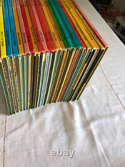 Lot de 24 BD Tintin anciennes collection complète bon état