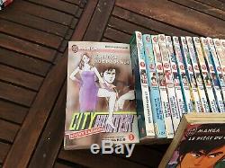 Lot de 36 mangas City Hunter en français collection jai lu série complète