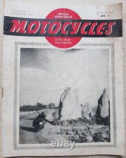 Lot de Revue MOTOCYCLES Collection Complète du n°1 de 1947 au n°95 (1953) MOTO
